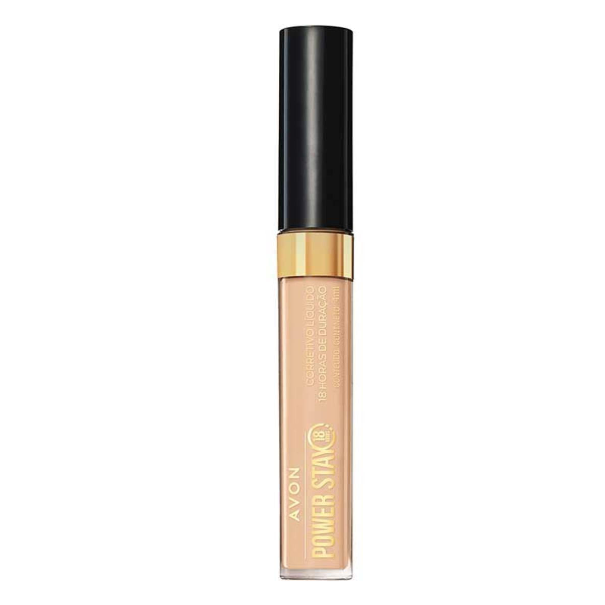 Miniatura Corretivo Líquido Avon Power Stay 215N 4Ml 18 Horas