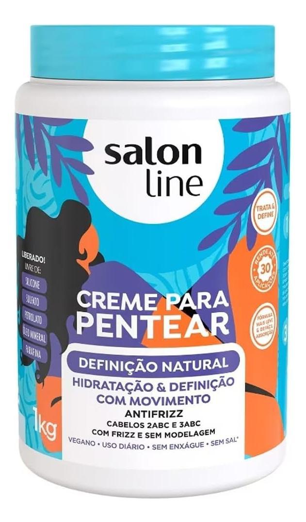 Miniatura Creme Para Cabelos Cacheados Salon Line Definição Natural