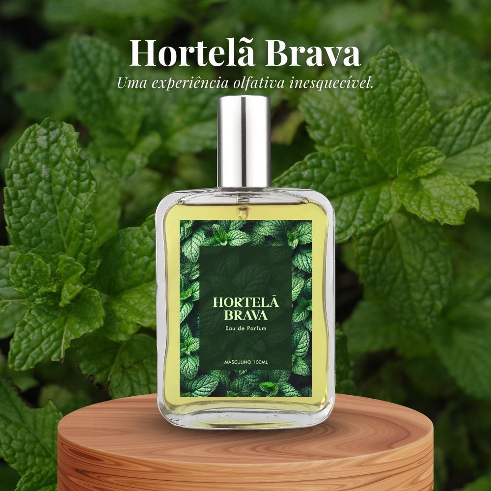Miniatura Perfume Hortelã Brava Refrescante Masculino 100Ml - Natural