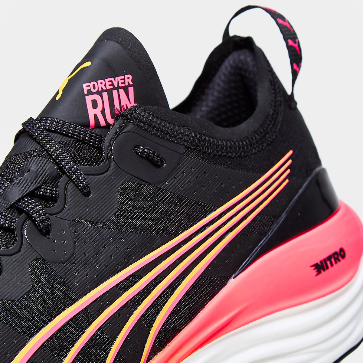 Tênis Puma Forever Run Nitro Masculino Preto - 39