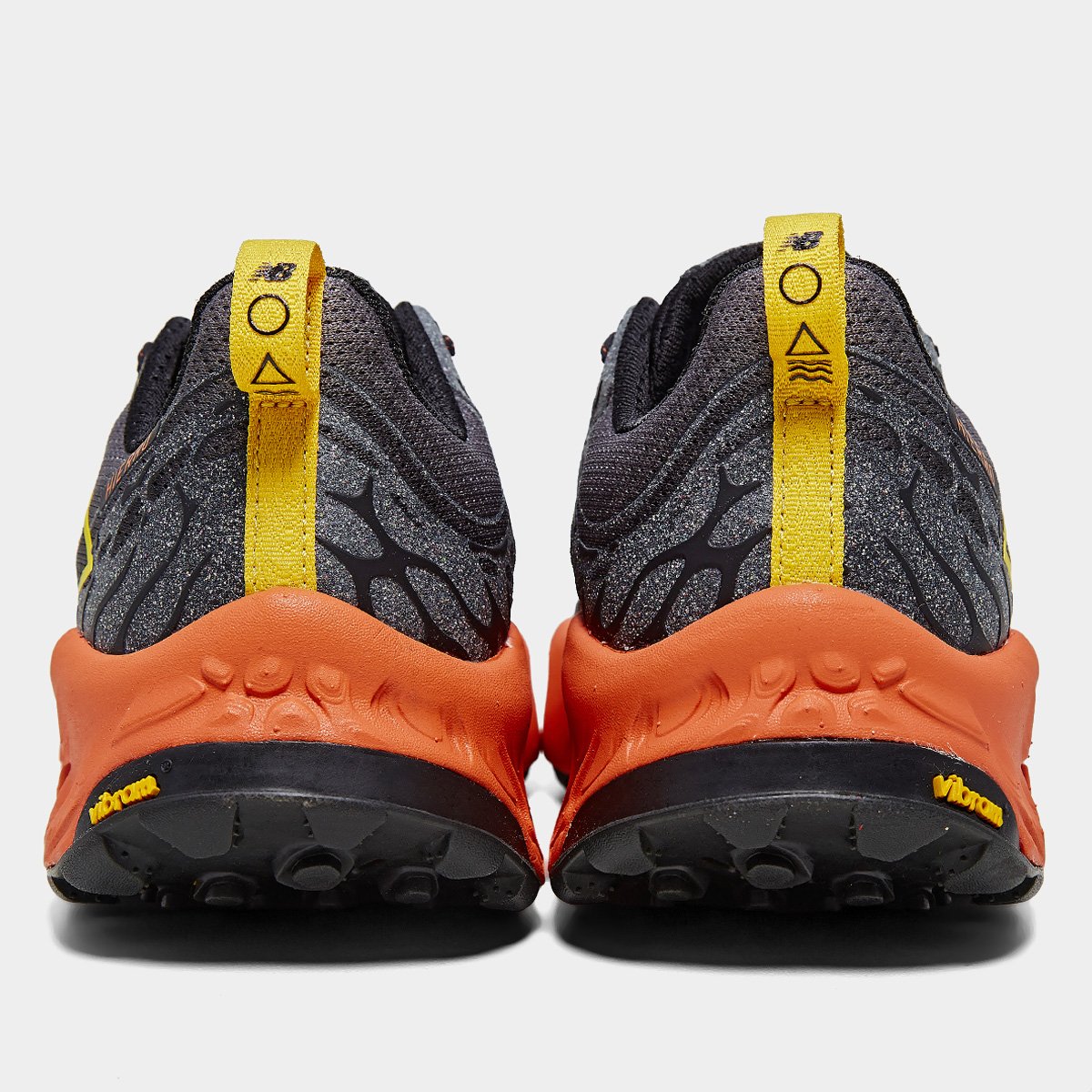 Miniatura Tênis New Balance Fresh Foam X Hierro V8 Masculino Preto+Marrom - 38