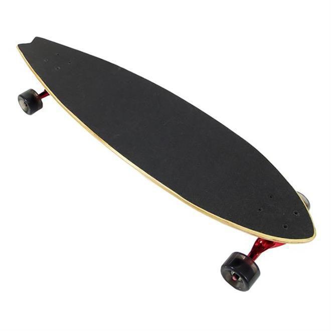 Miniatura Skate Longboard 90Cm - Long Comic Monster Preto
