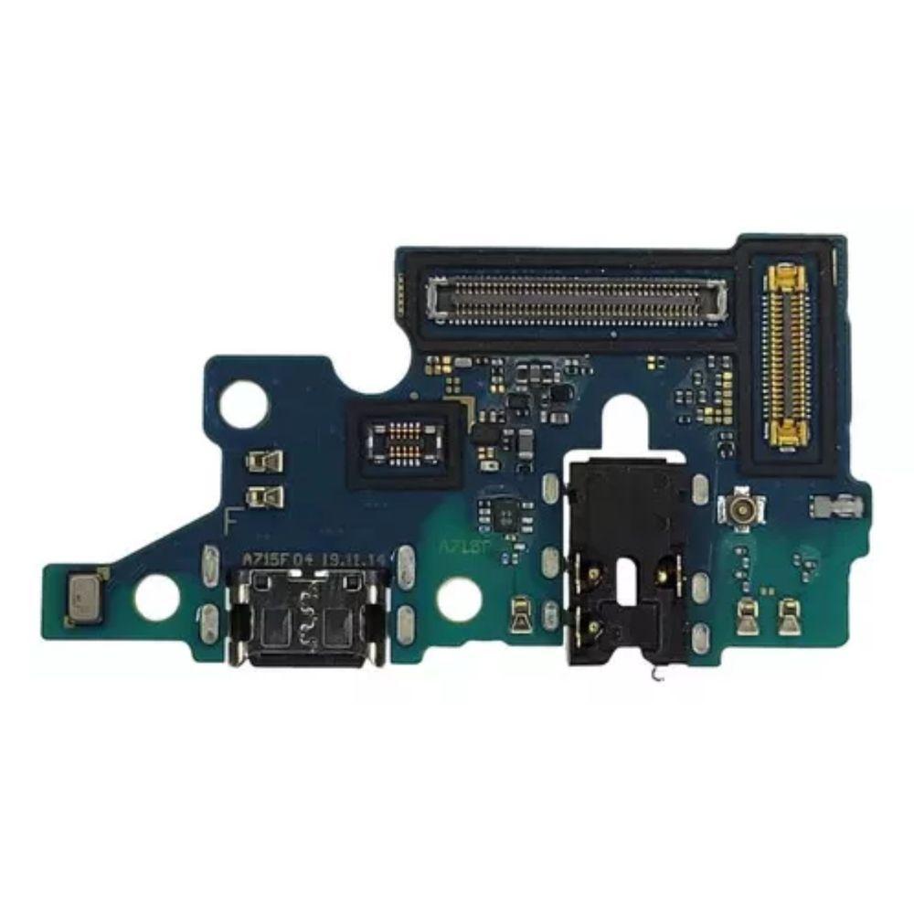 Miniatura Conector De Carga Flex Com Placa Completa Para A71 Sm-a715