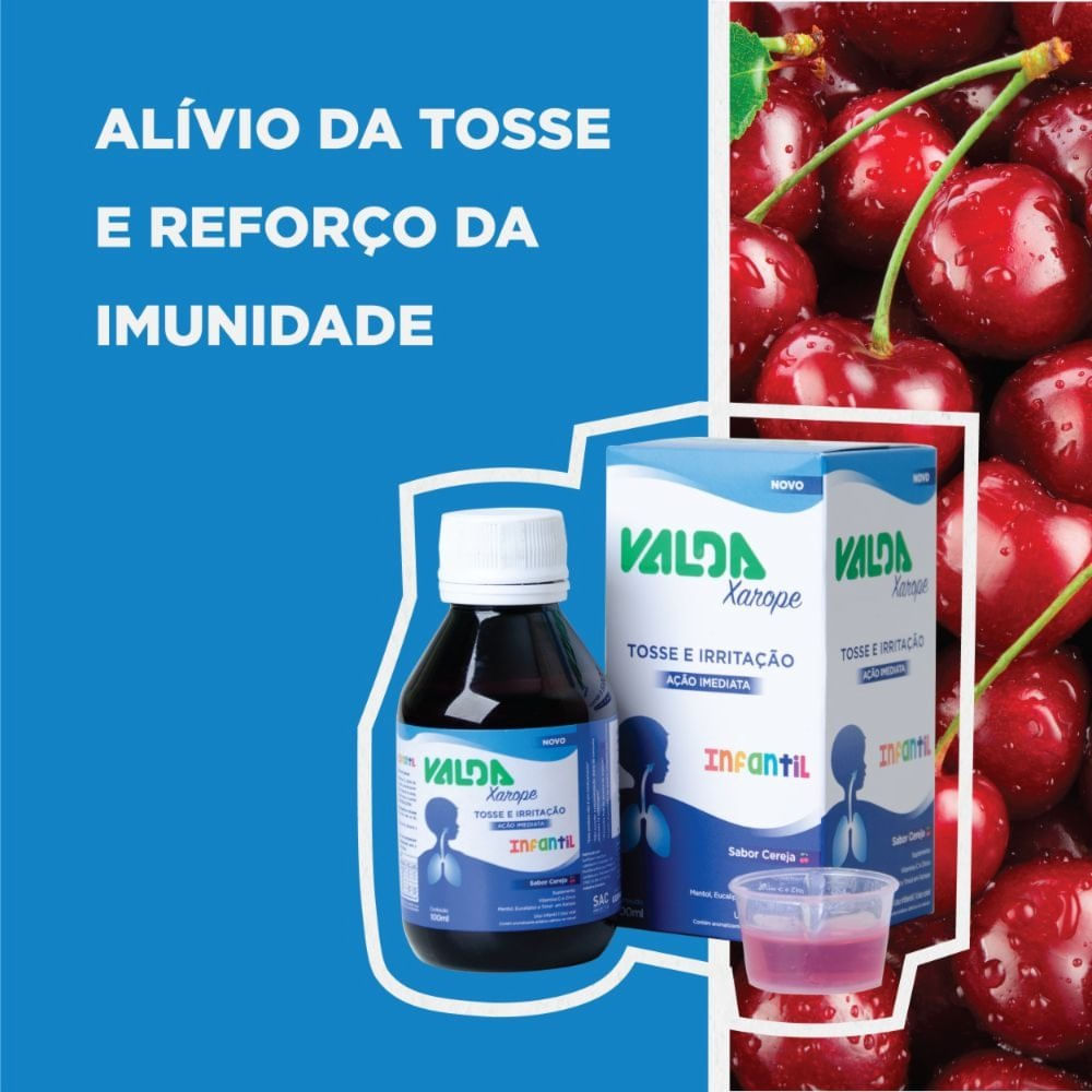 Miniatura Valda Xarope Infantil 100ml