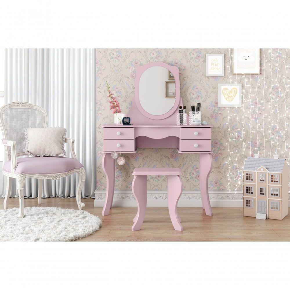 Miniatura Penteadeira Princesa Rosa