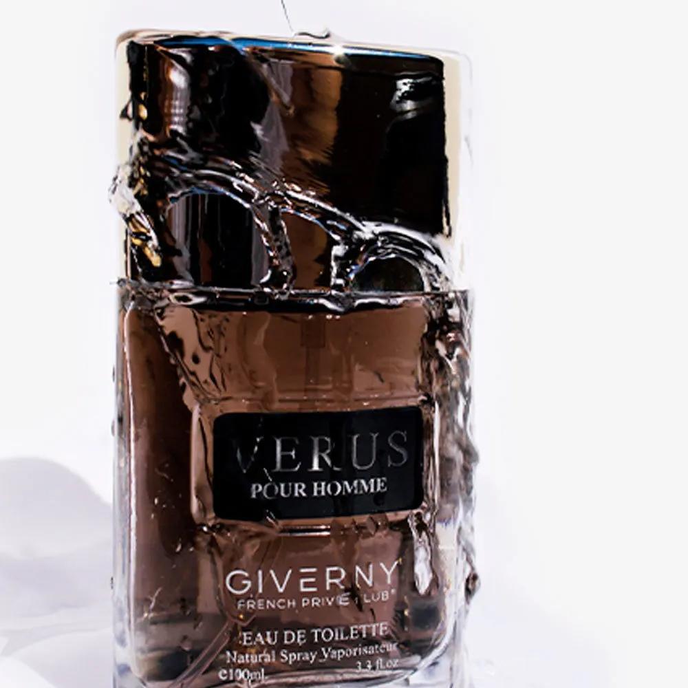 Miniatura Perfume Masculino Giverny Verus Pour Homme Toilette 100Ml