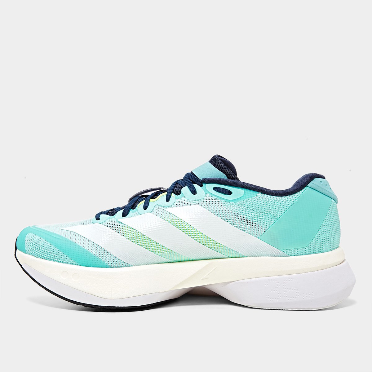 Miniatura Tênis Adidas Adizero Boston 13 Masculino Azul Turquesa - 38