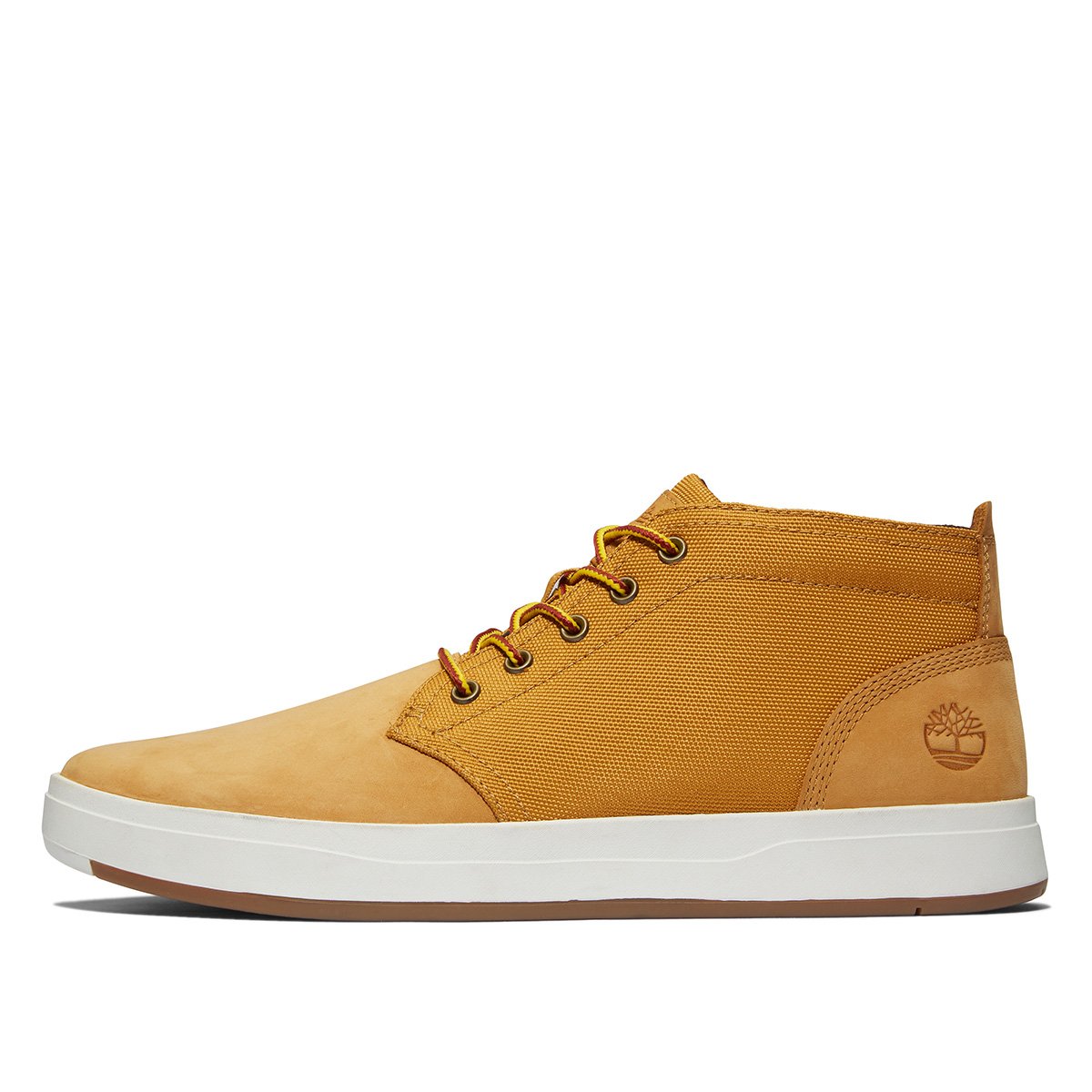 Tênis Couro Cano Alto Timberland Davis Square MID Masculino Caramelo - 40