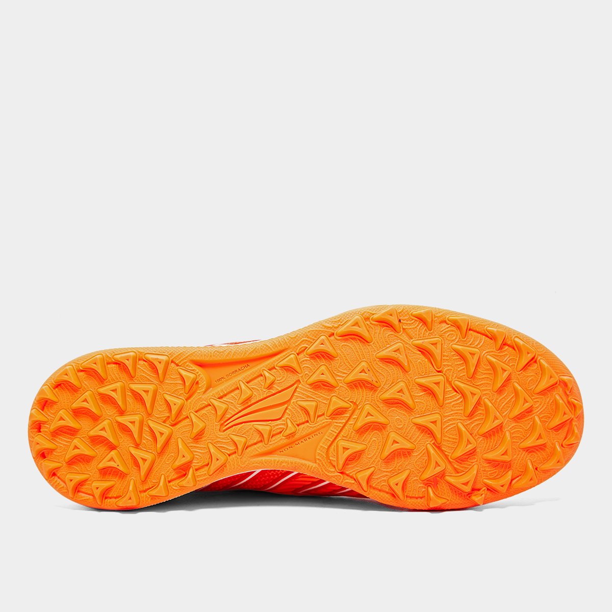Chuteira Society Penalty Storm Y-3 Masculina Laranja+Branco - 28
