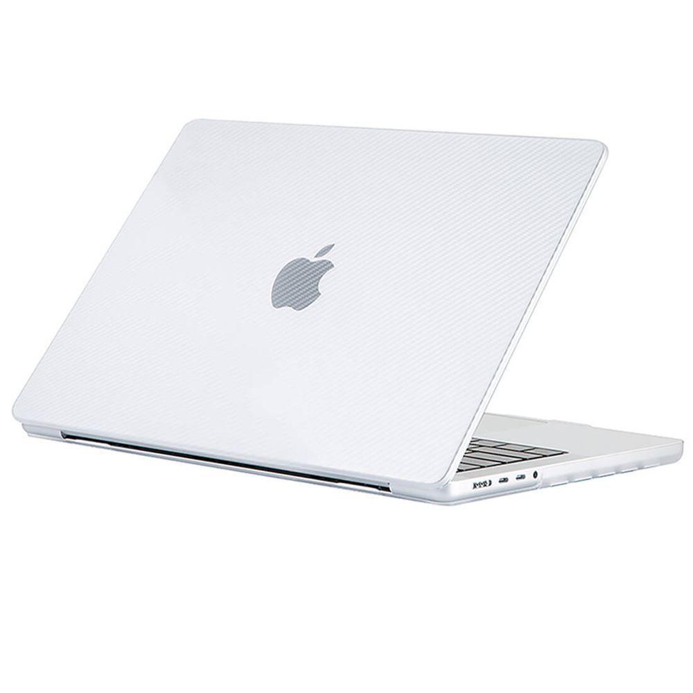 Capa Fibra De Carbono Macbook Pro 14.2 Pol A2779 transparente