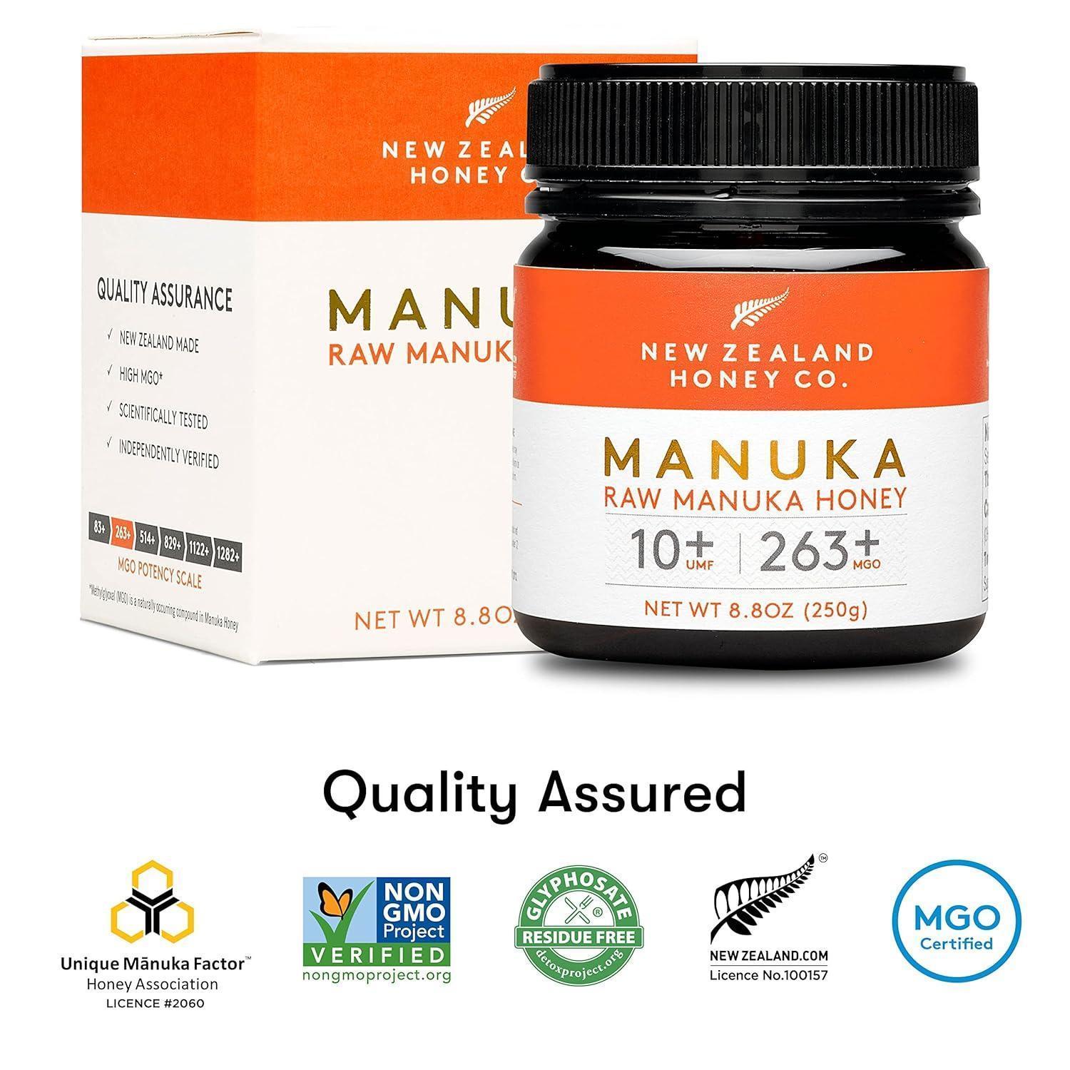 Mel Manuka Honey Umf 10+ Mgo 263+ Nova Zelândia - 250G