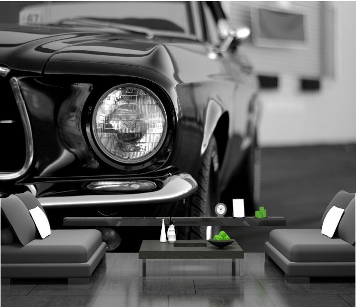 Miniatura Papel De Parede Carros Esportivo GT Antigo GG334 Papel de parede - Adesivo