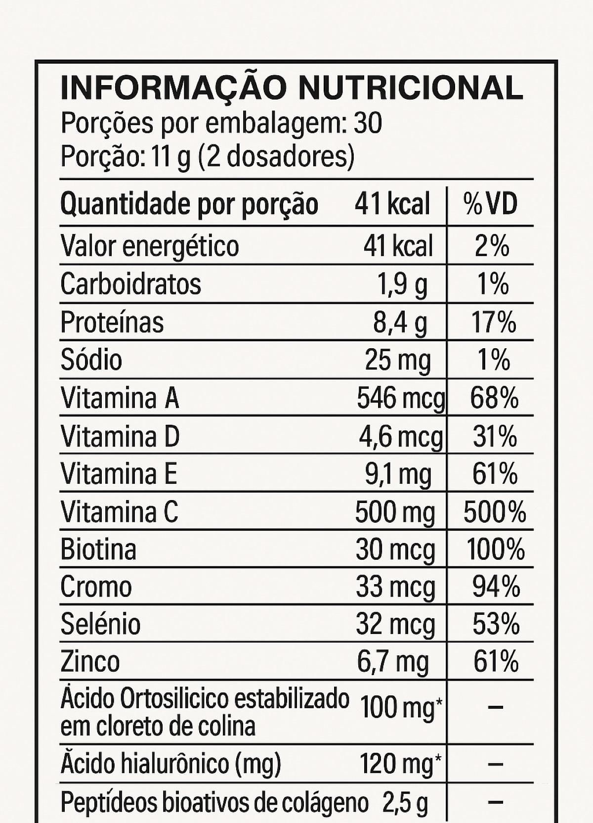 Miniatura Collagen Derm Nutrify Com Ácido Hialurônico Limão 330g