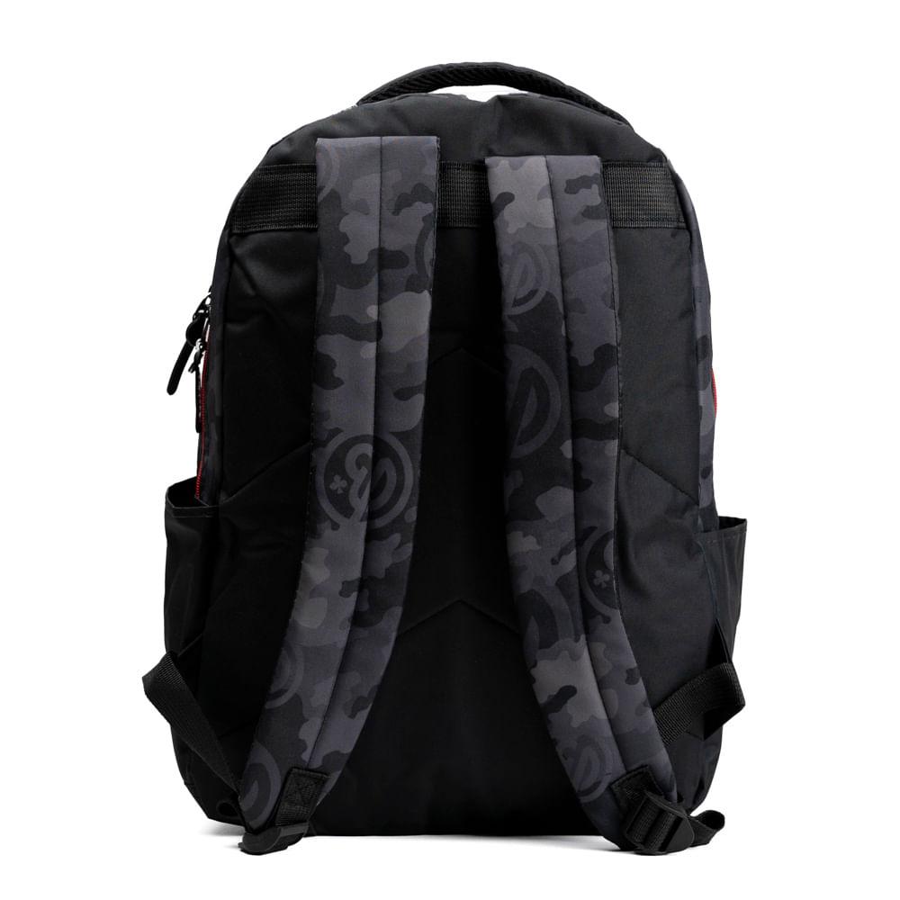 Miniatura Mochila Escolar Masculina Infantil Enaldinho Preta Preto