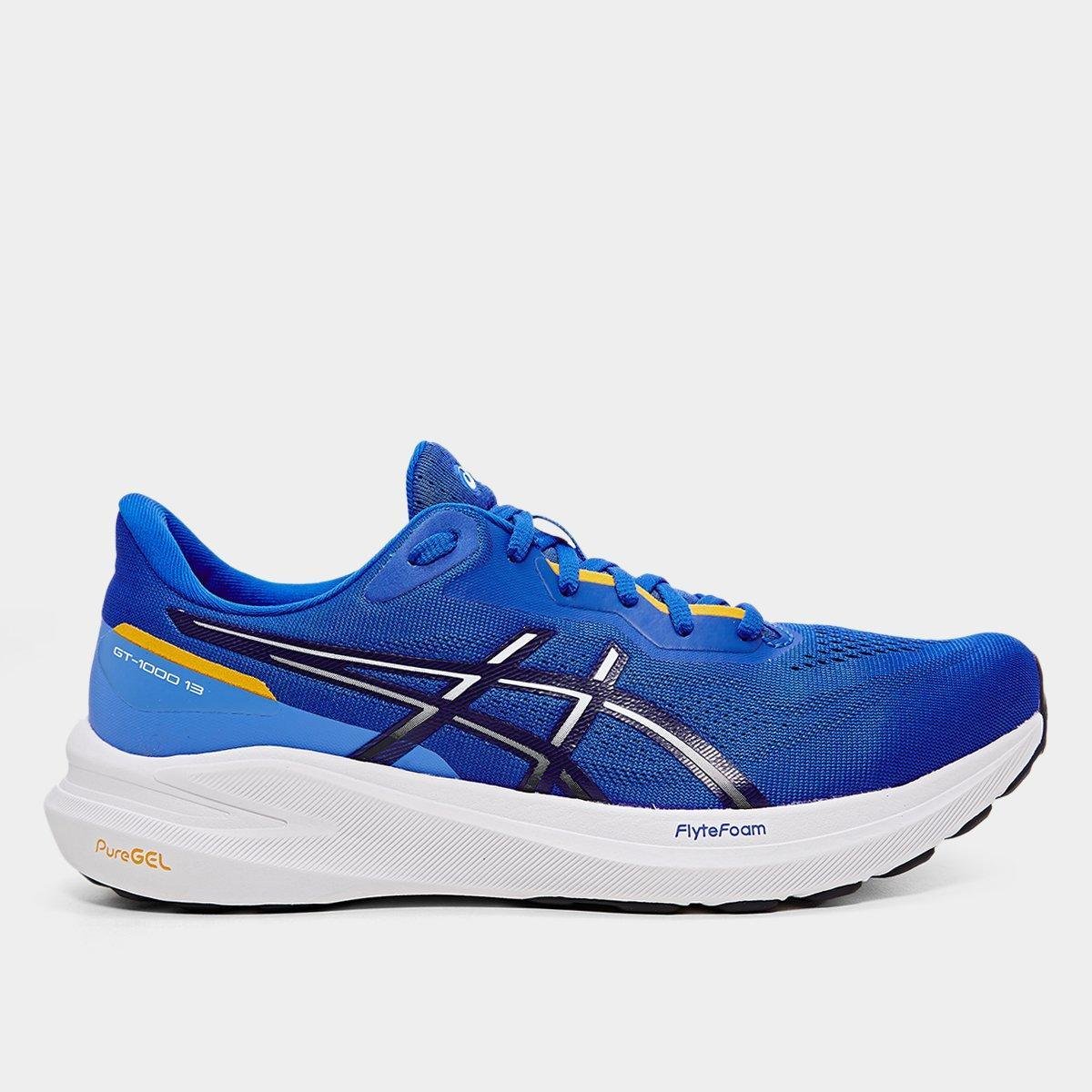 Miniatura Tênis Asics GT-1000 13 Masculino Azul Claro+Branco - 39