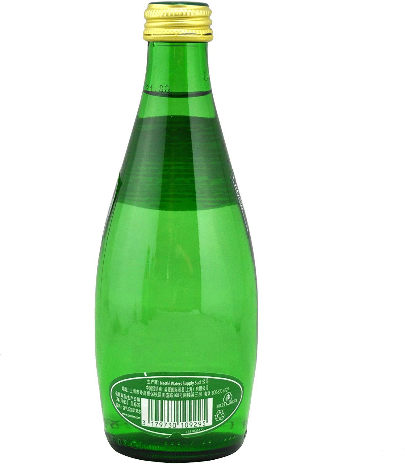 Miniatura Água Mineral Perrier Vidro 330Ml (24X)