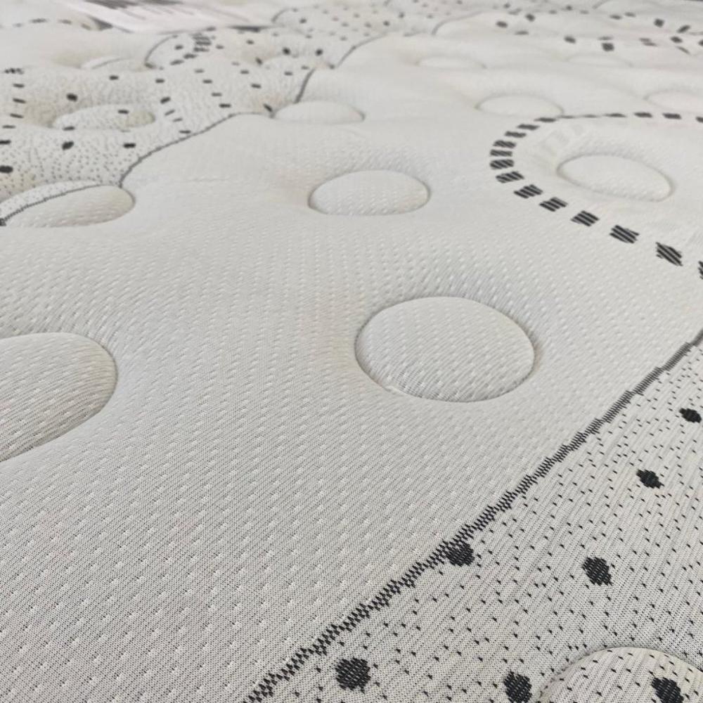 Miniatura Colchão Casal Mola Ensacada 28cmx188cmx138cm Zoe Yescasa Preto