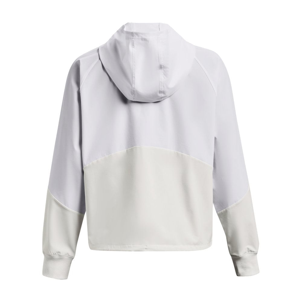 Miniatura Jaqueta de Treino Feminina Under Armour Woven FZ Branco - G