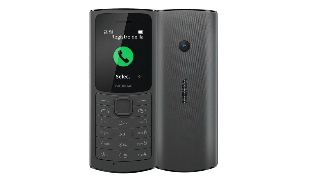 Miniatura Nokia 110 4G Dual Sim 128 Mb Preto 48 Mb Ram