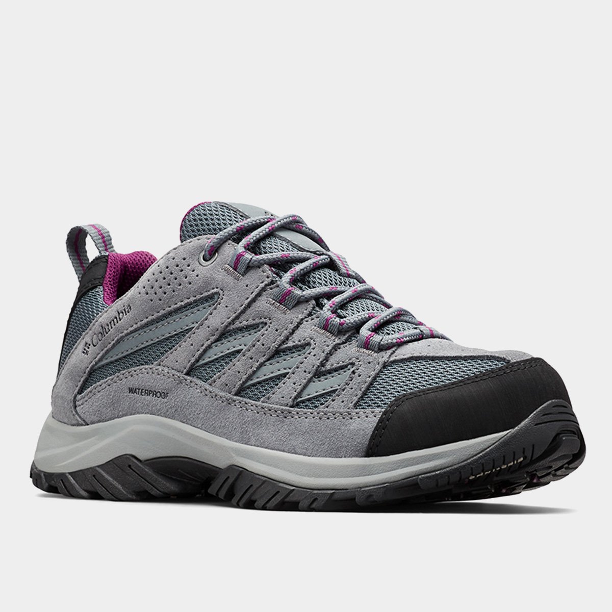 Miniatura Tênis Columbia Crestwood Waterproof Feminino Cinza+Lilás - 35