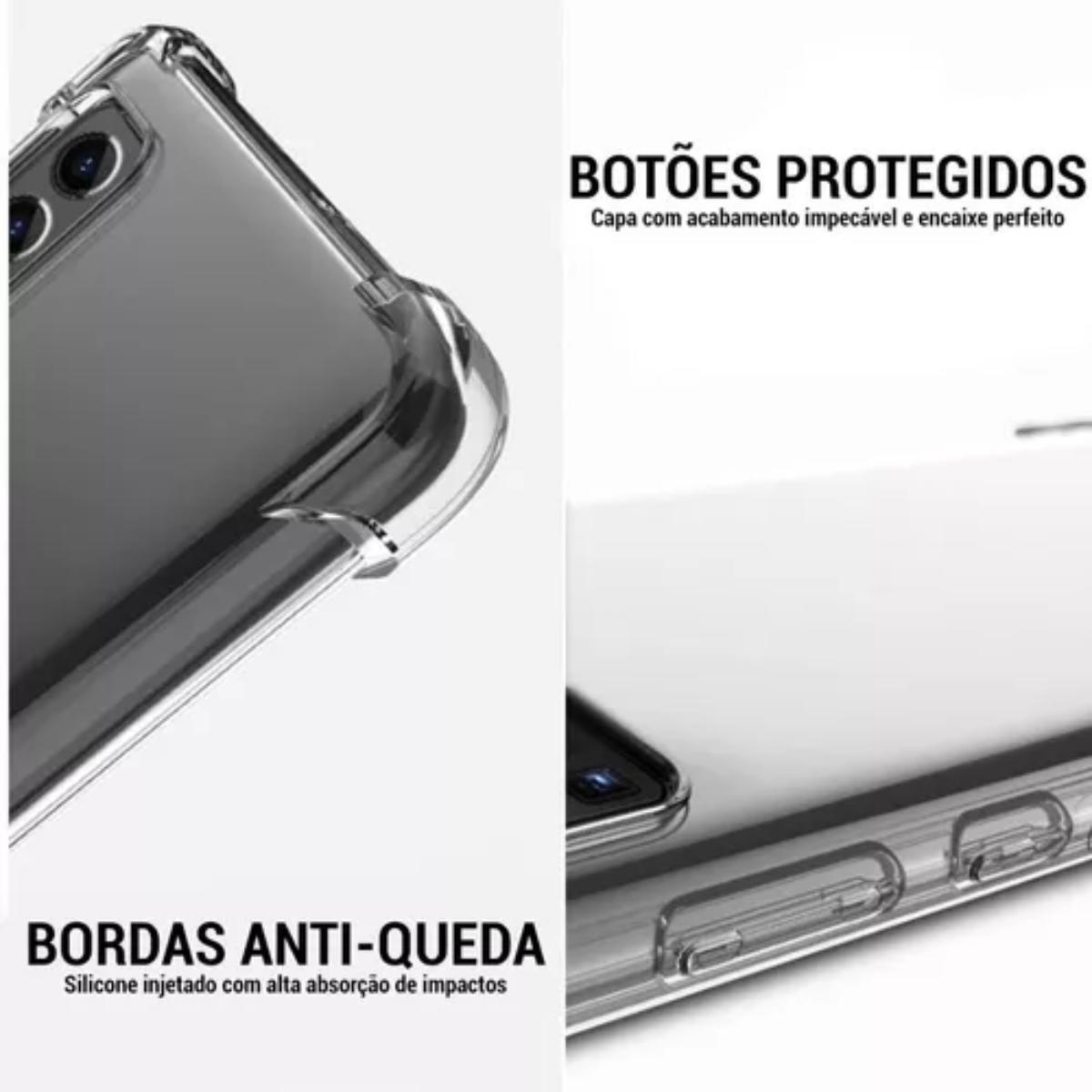 Miniatura Capa Capinha Para Motorola Moto G85 Transparente Anti Queda