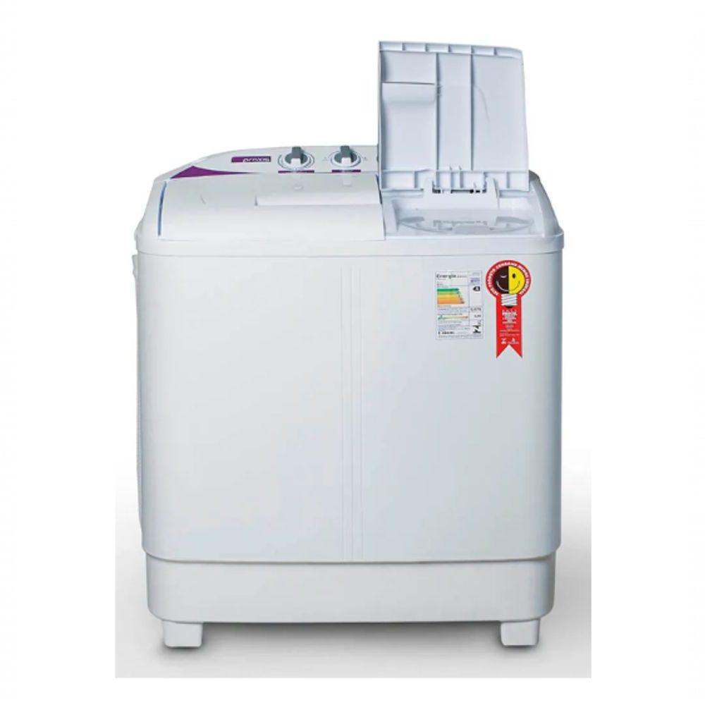 Miniatura Lava Roupas Twin Tub Praxis 10 Kg - Lava 4 Kg E Centrifuga 6 Kg - Unica 2 Em 1 Do Mercado 127v