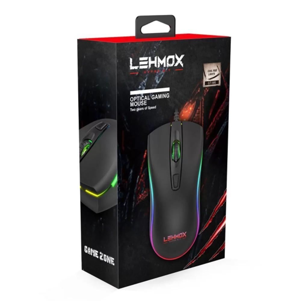 Miniatura Mouse Gamer Lehmox Hyper Gt-M6 Led Rgb