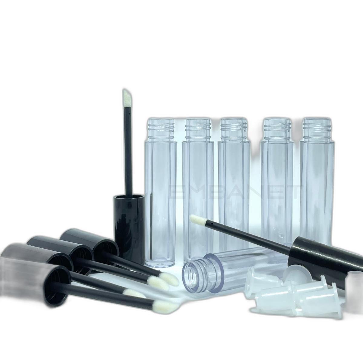 Kit 10 Embalagens Tubo Para Batom Gloss Liquido Brilho 4,5Ml