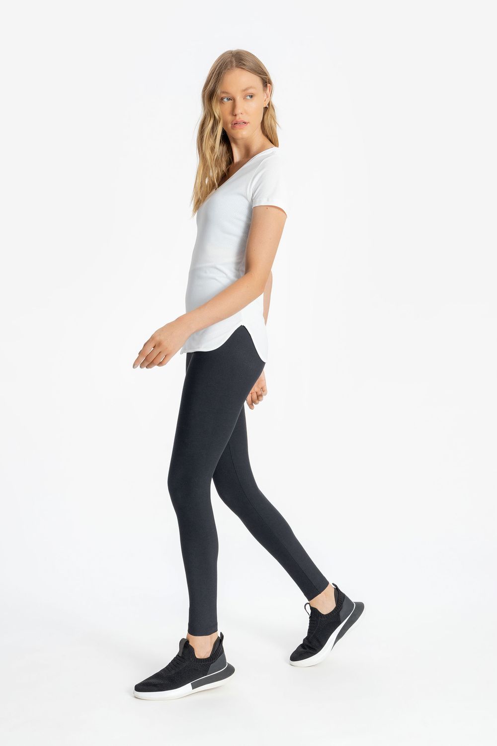 Miniatura Blusa V Action Essential - Branco - LIVE! WHITE - Branco - Female - G