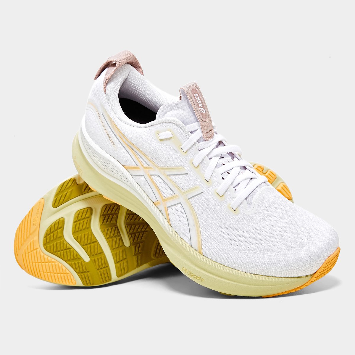 Miniatura Tênis Asics Gel Kayano 32 Masculino Branco+Laranja - 39