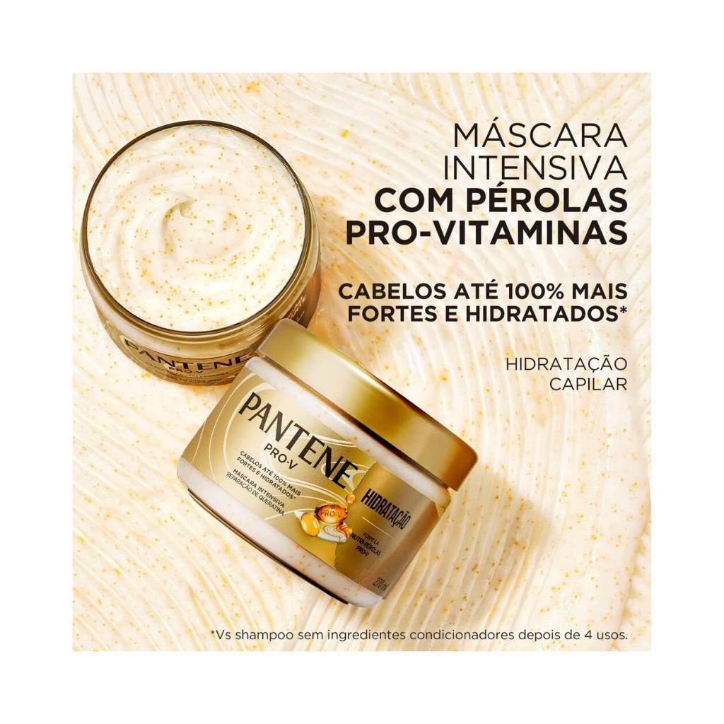 Miniatura Kit Pantene Hidratação Sh 175Ml+ Cond+ Creme Pentear+ Másc
