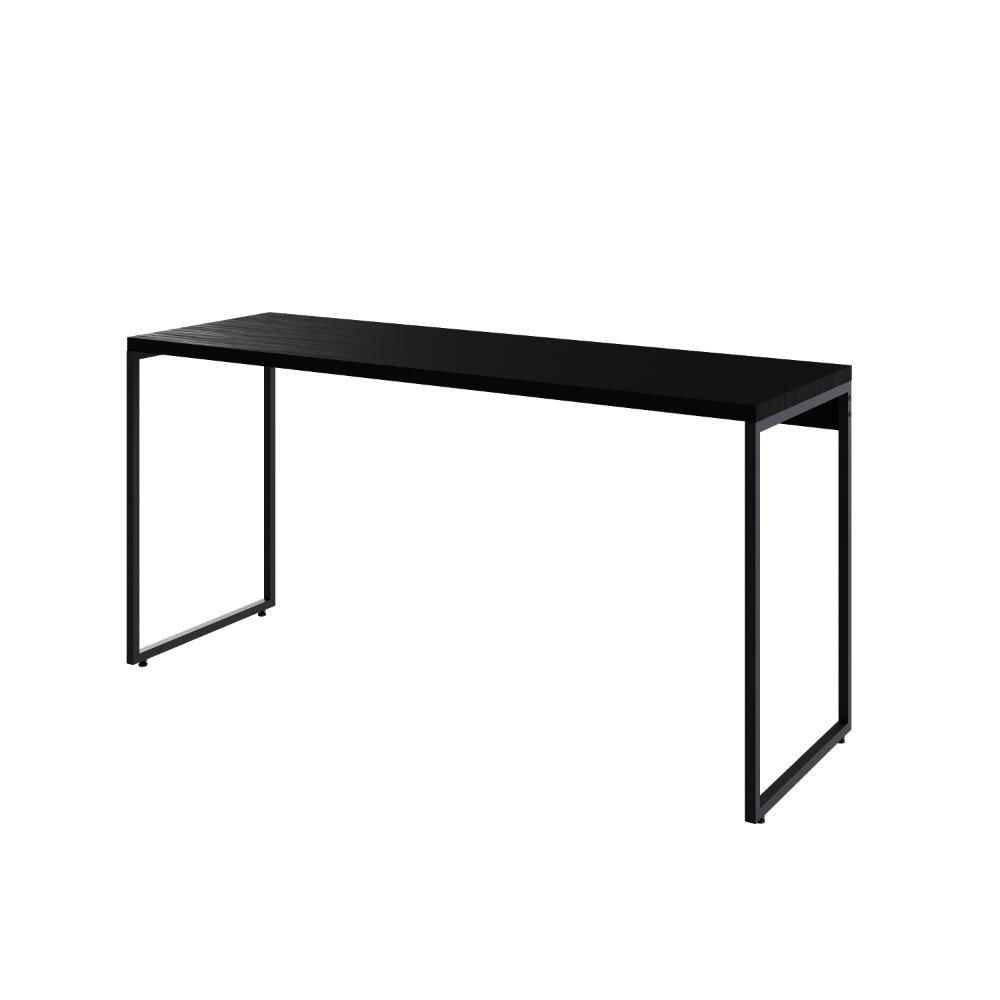Miniatura Mesa Dynamica 150x50x75cm Preto ônix - Est.preta Preto ônix - Est.preta