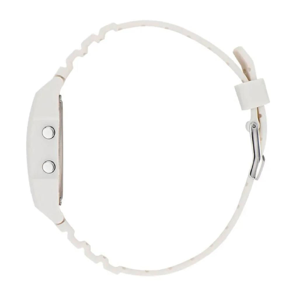 Miniatura Relógio Adidas Street Digital Two AOST23557 Branco