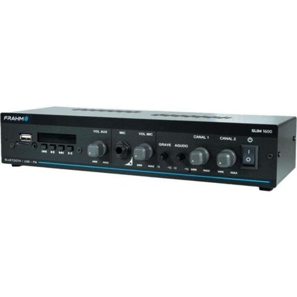 Miniatura Amplificador Frahm Slim 1600 G5 60w Rms
