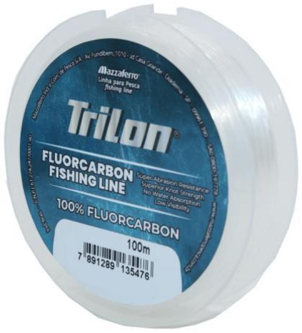Miniatura Linha Pesca Fluorcarbon Trilon 0,31M Suporta 5,7Kg 13Lb 100M