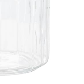 Miniatura Porta Mantimento de Vidro Lyor Sydney com Tampa de Aço Inox e Acrílico - 1,2 litros PORTA MANTIMENTO VIDRO COM TAMPA INOX 1,2L LYOR