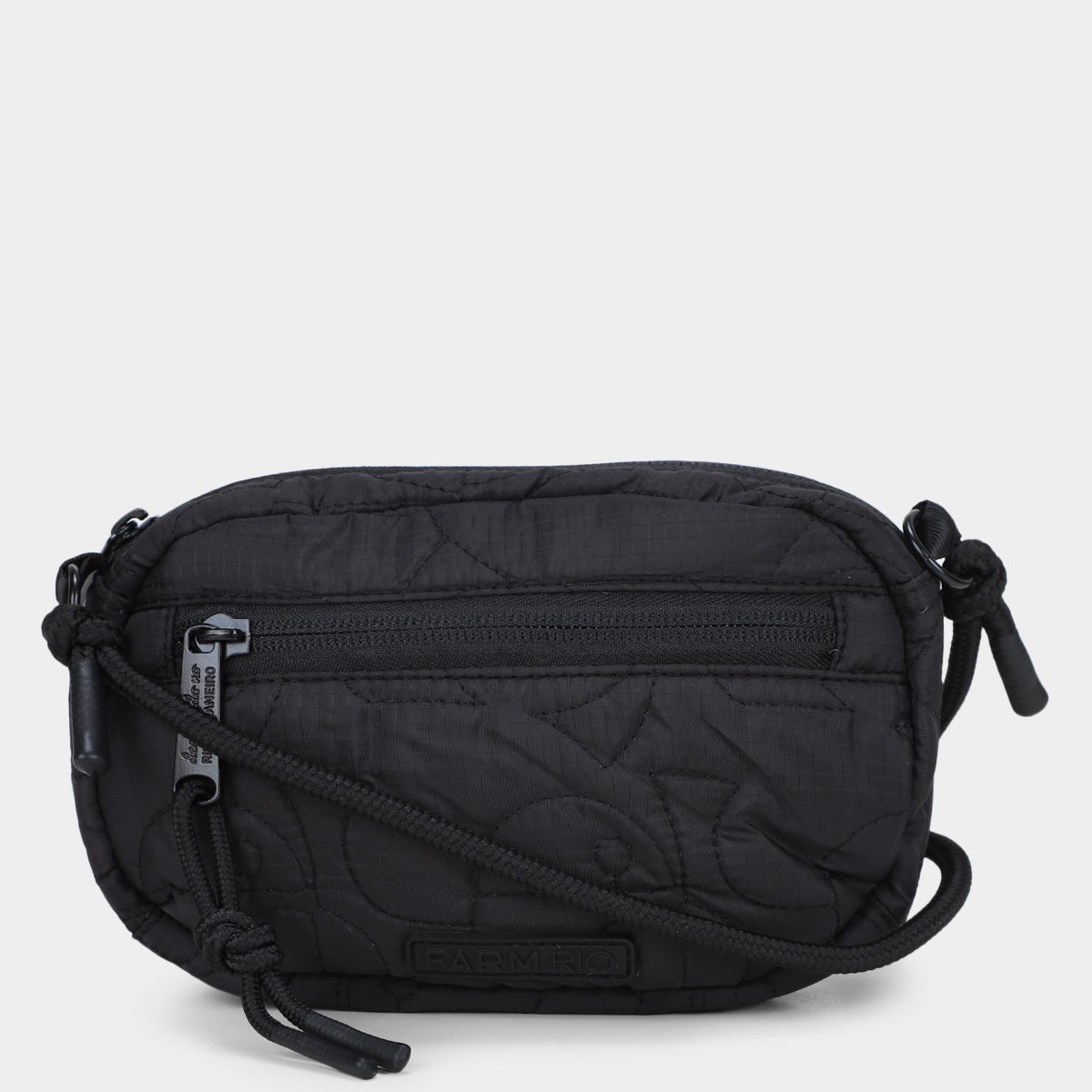 Miniatura Bolsa Farm Chuchu Puffer Preto