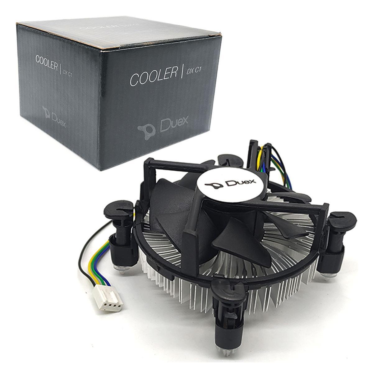 Miniatura Cooler Processador Duex Dx C1, Intel 775/1150/1155/1156/1151