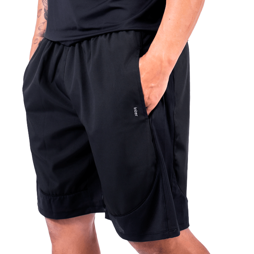 Miniatura Bermuda Training Masculina - Detalhe Preto G
