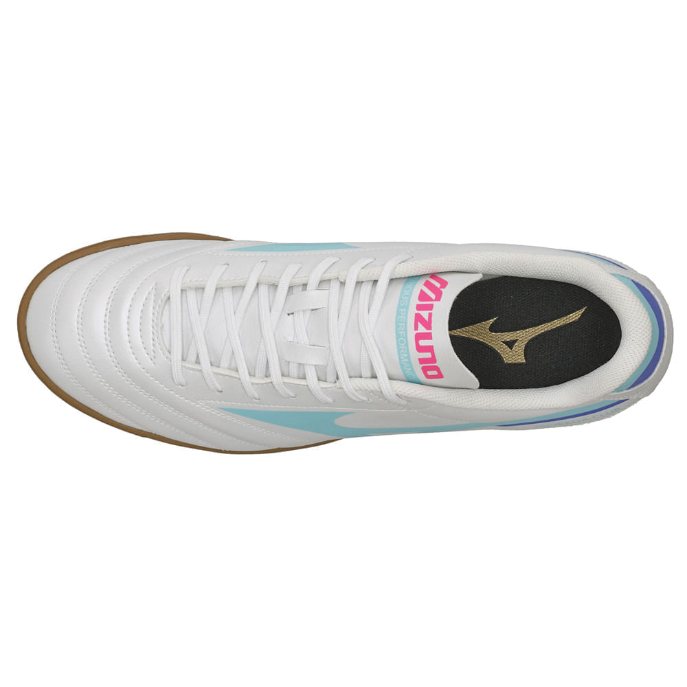 Chuteira Futsal  Mizuno Morelia Club IN Masculina 38 Branco
