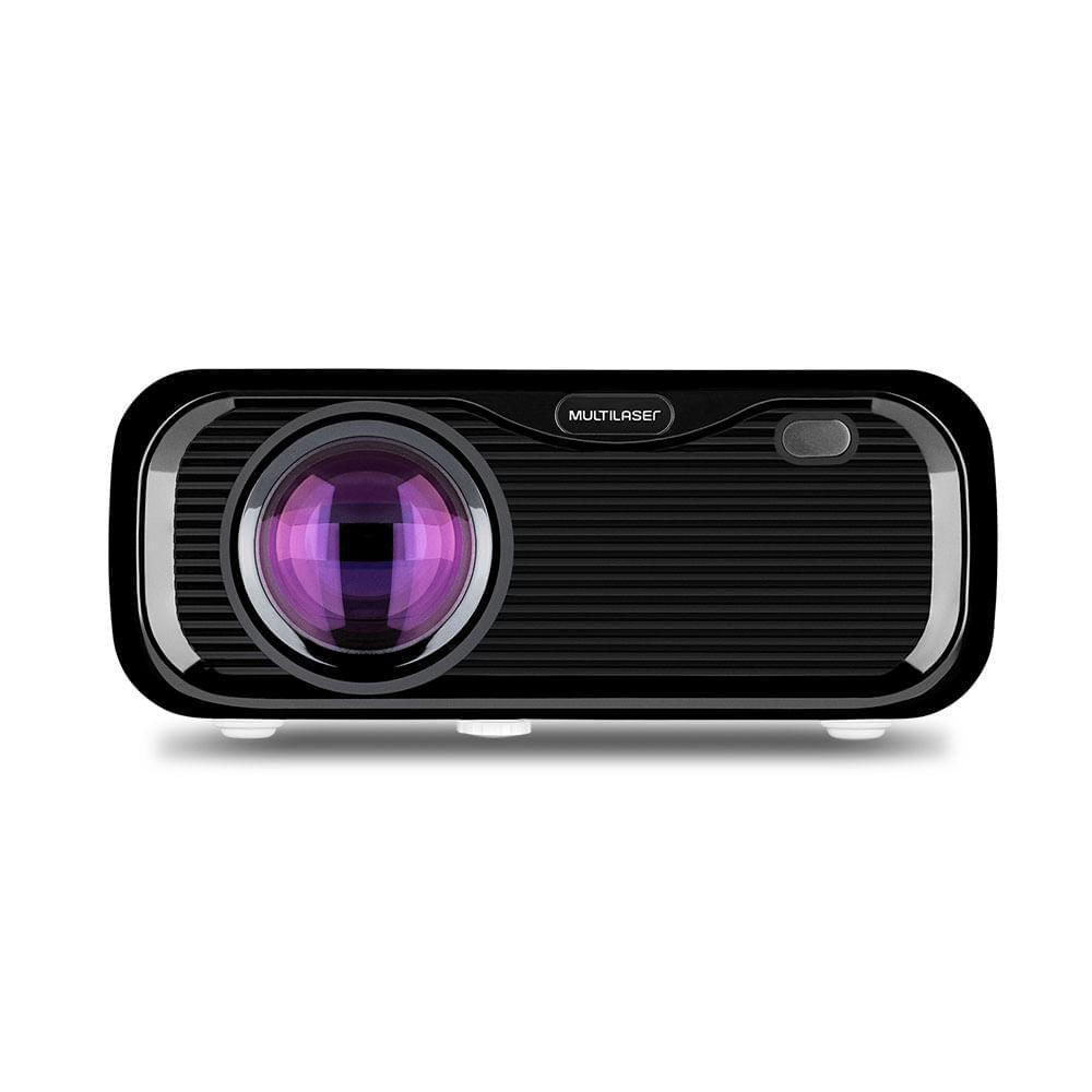 Miniatura Projetor Smart Screen Linux 2200 Lumens