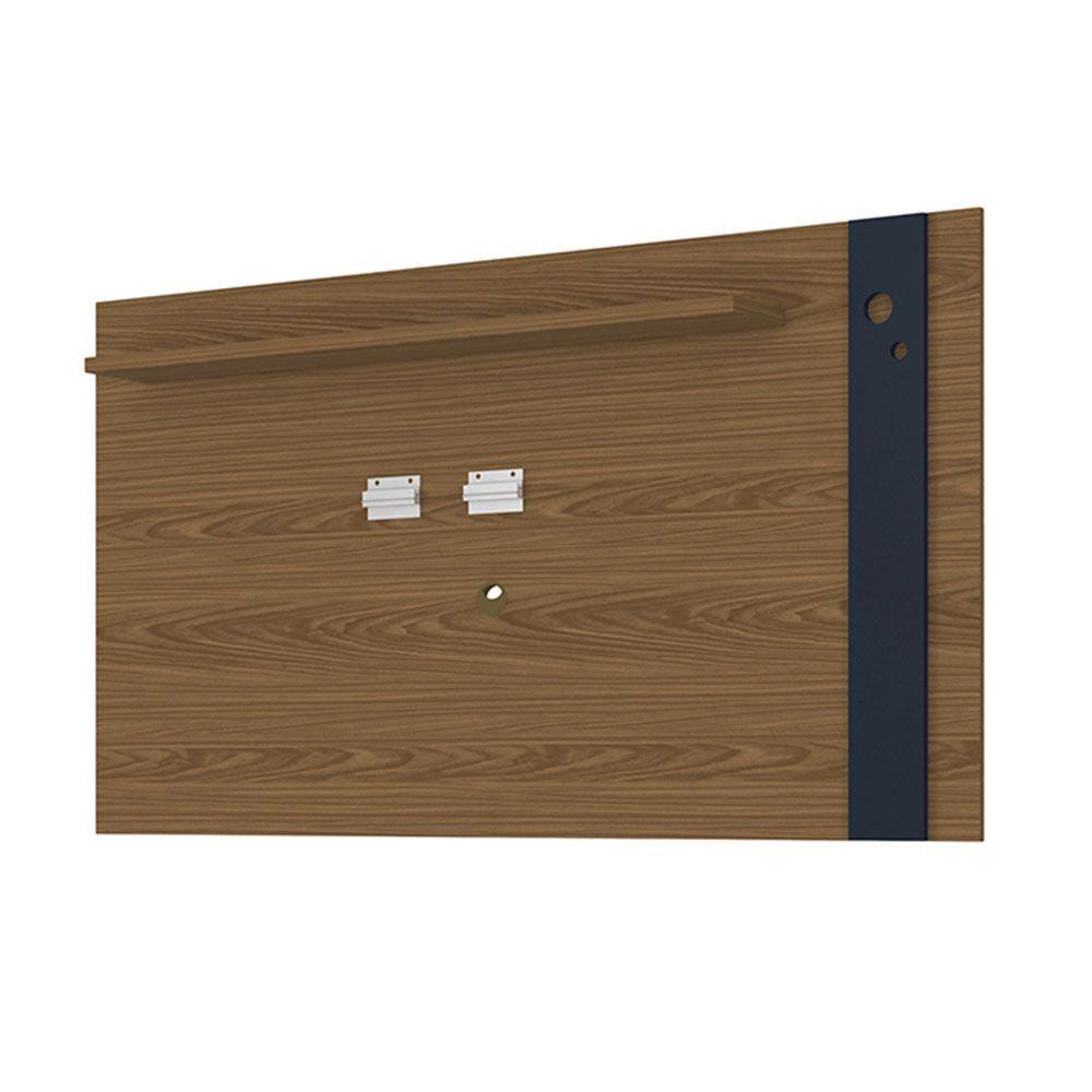 Miniatura Painel Home Tv Até 55 Polegadas Eyre Freijo Ac/azul Navy Ac - Cor: Azul