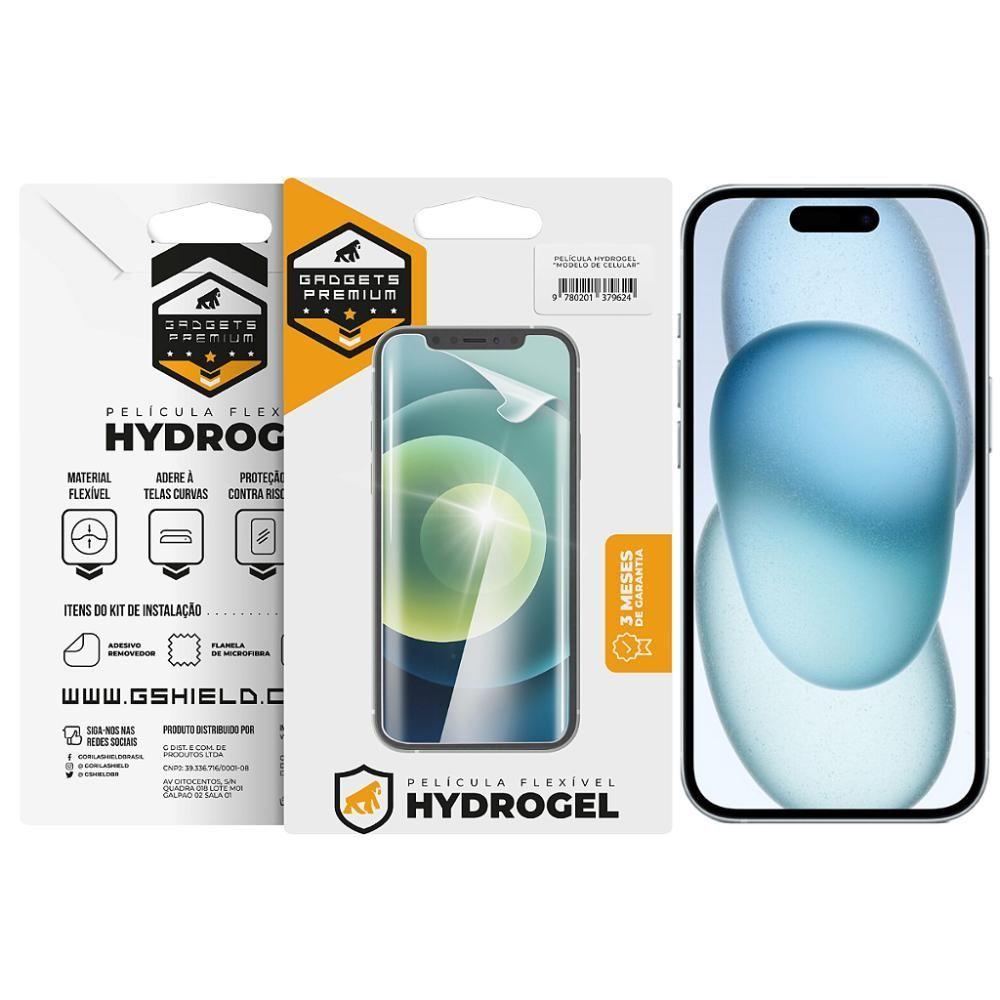 Miniatura Película Para Iphone 15 Plus - Hydrogel Gamer Fosca - Gshield