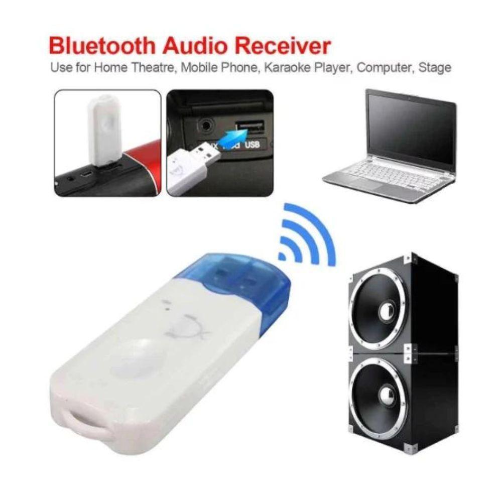 Miniatura Adaptador Bluetooth Usb Universal Carro Áudio Som