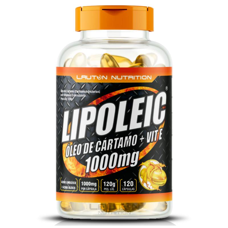 Miniatura Lipoleic Óleo De Cártamo E Vitamina E 1000Mg 120 Cáps Lauton