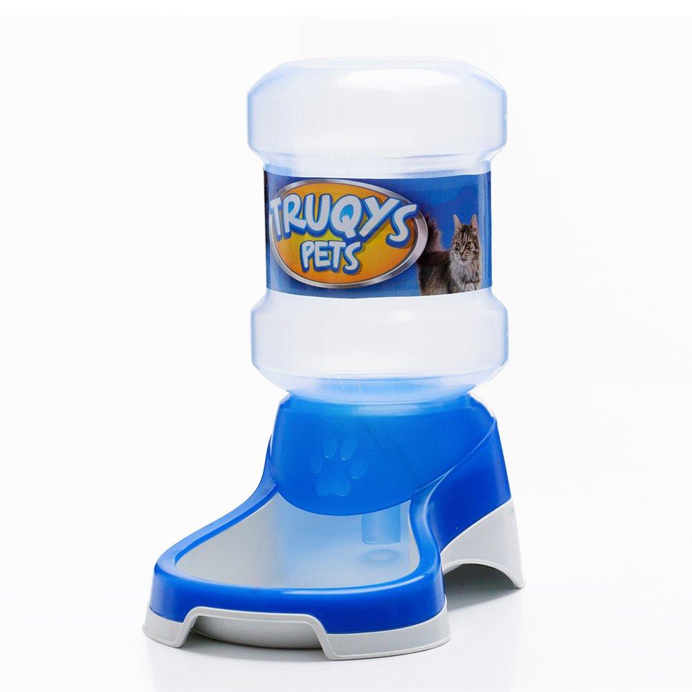 Miniatura Bebedouro Automático Truqys Pets Azul com Galão - 2 Litros