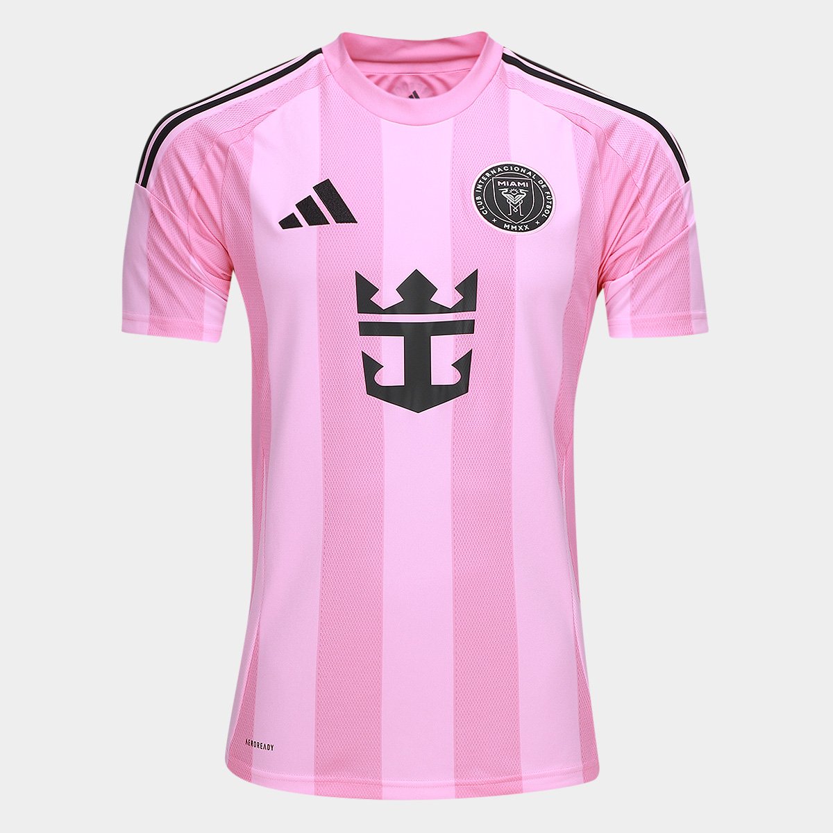 Miniatura Camisa Inter Miami Home 25/26 s/n Torcedor Adidas Masculina Rosa - M