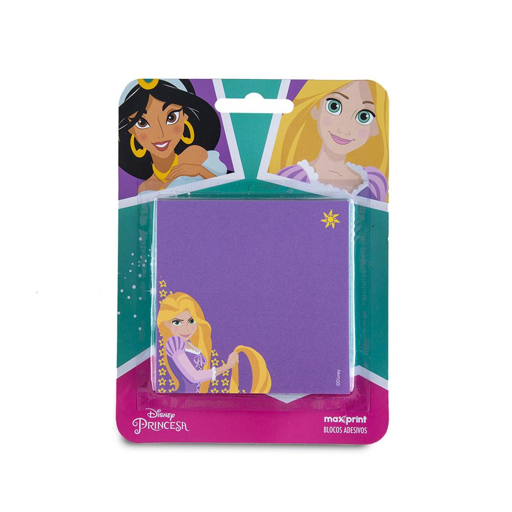 Miniatura Bloco Adesivo Post-it Kit Princesas Jasmine Aurora Maxprint