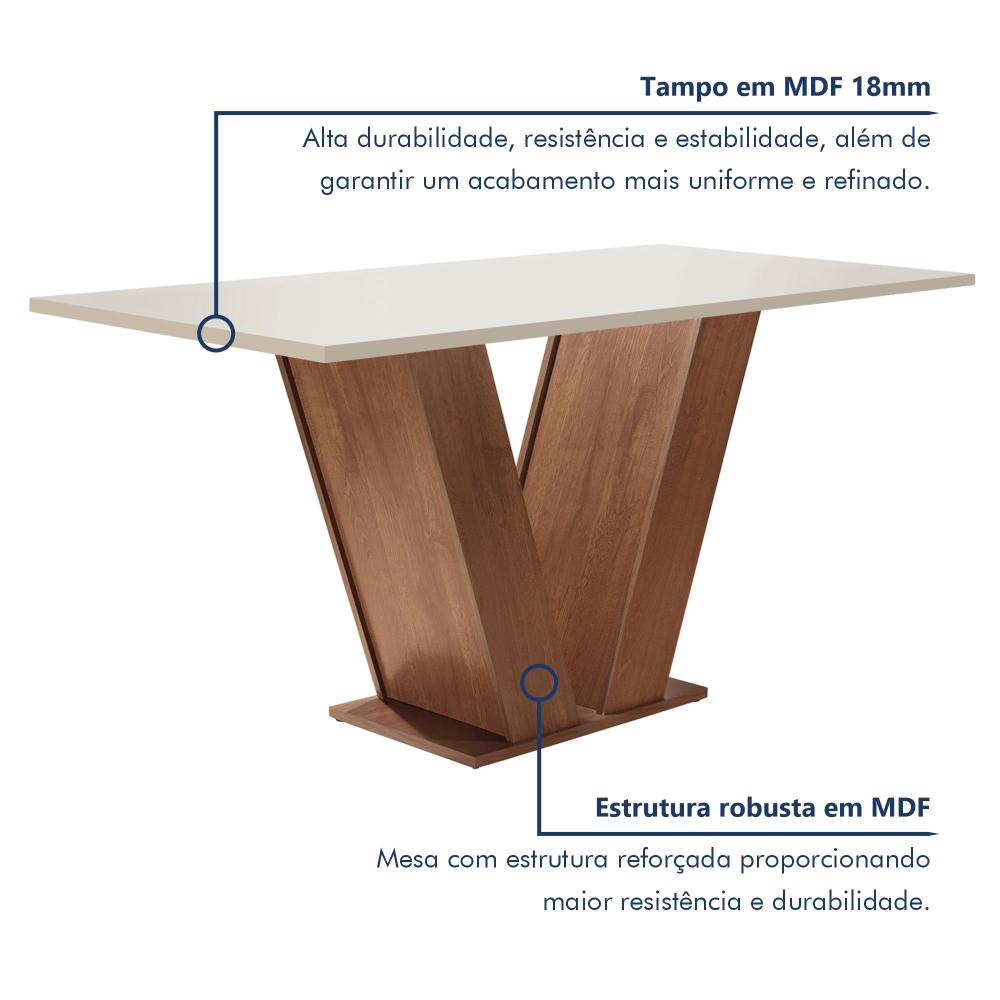 Miniatura Mesa de Jantar com 4 Cadeiras Tampo Mdf Espanha Yescasa Mesa Sala de Jantar com 4 Cadeiras Tampo MDF Espanha Yescasa