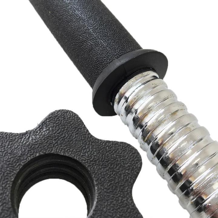 Miniatura Halter Dumbell Regulável De Rosca 14Kg Ahead Sports Preto